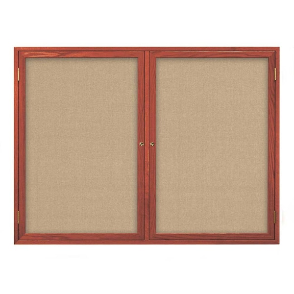 Open Faced Traditional Corkboard, 60x36"